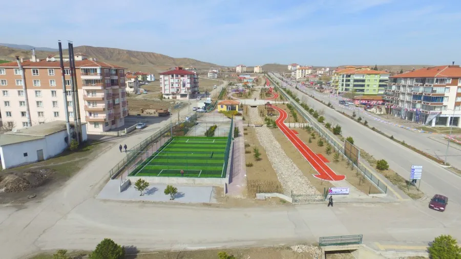 Kalecik Belediyesi Halit Cevri Parkı Projesi 